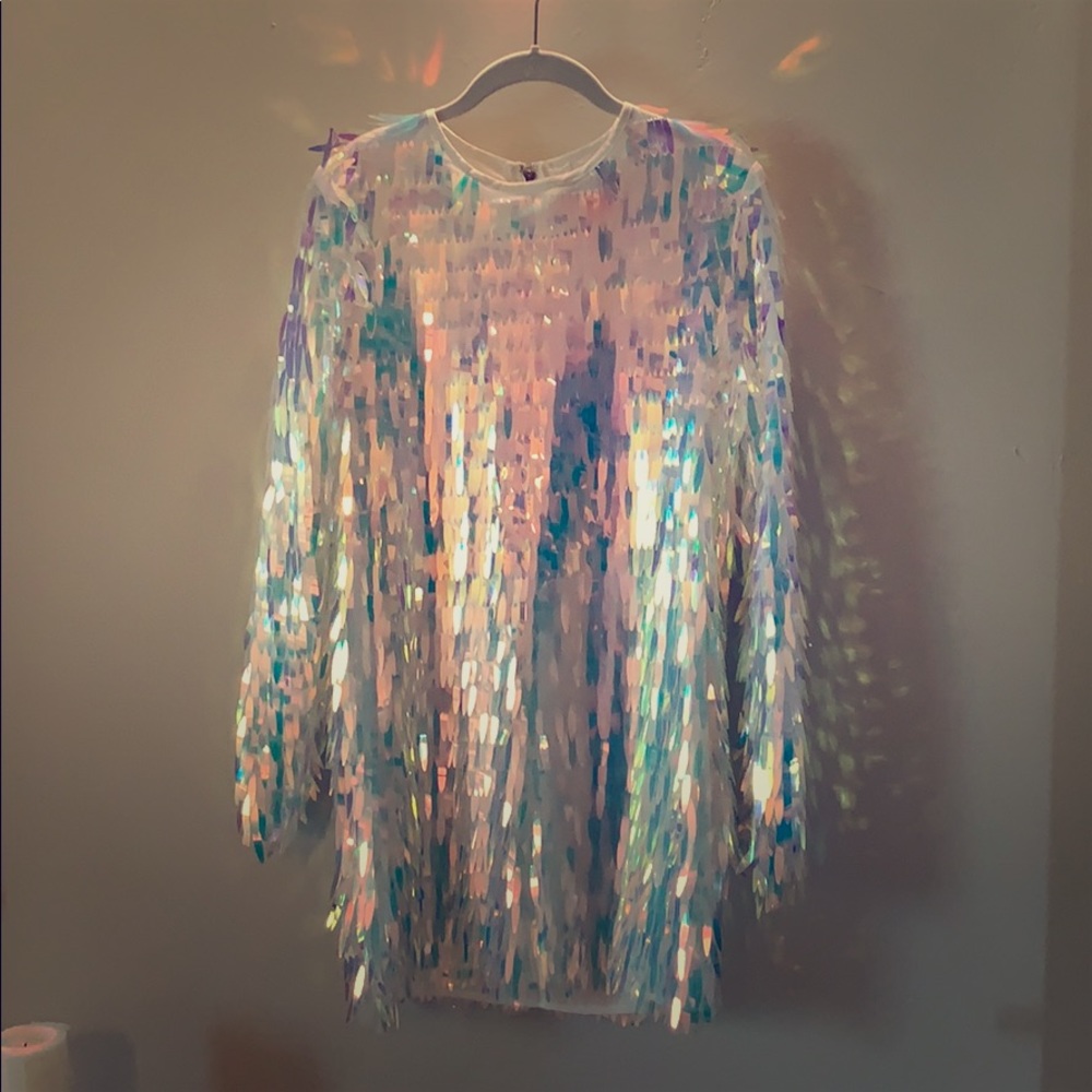 Rehab Sequin Mini Dress